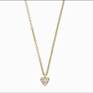 Sophie Bille Brahe Coeur Diamant Heart Necklace